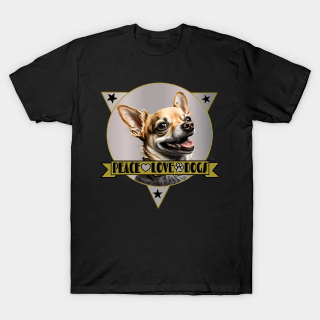 Chihuahua Love T-Shirt by AtkissonDesign